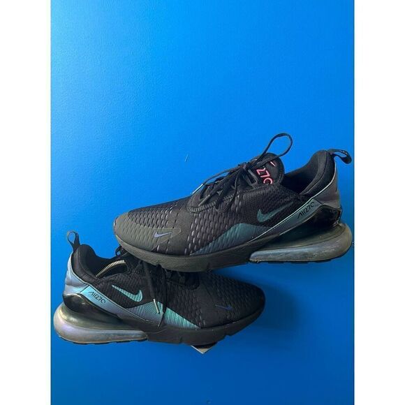 Nike Air Max 270 Throwback Future Mens Size 12 Shoes Black Purple AH8050-020 no main image 4